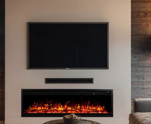 Vgradni električni kamin Royal Pro