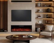 Vgradni električni kamin Elite