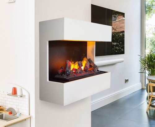 Električni kamin Lucca na vodno paro